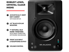 M-Audio BX4 BT Bluetooth Monitors image 4