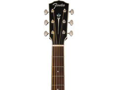 Fender Paramount PO-220E All Mahogany Orchestra Acoustic-electric Guitar - Aged Cognac Burst image 3