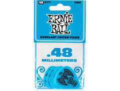 Ernie Ball Everlast Guitar Picks .48mm Blue 12-Pack image 2