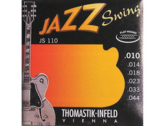 Thomastik-Infeld JS110 Jazz Swing Flatwound Electric Guitar Strings - .010 -.044 Extra Light image 2
