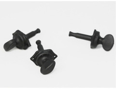 Graph Tech PRU-4004-BK Ratio Ukulele Rear Mount Tuning Machines image 3