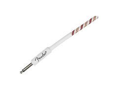 Fender Yuletide 10'' Instrument Cable - Red/Green image 3