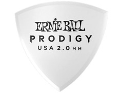 Ernie Ball Prodigy Guitar Picks 2.0 mm White Shield 6-Pack image 2