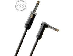 D'Addario PW-AMSGRA-15 American Stage Straight to Right Angle 15 foot image 2