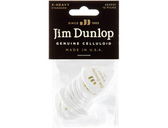 Dunlop Genuine Celluloid Extra Heavy Guitar Picks image 4