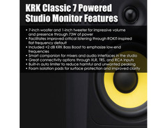 KRK Classic 7 7-inch Powered Studio Monitor image 4