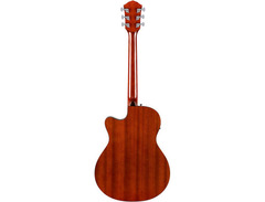Fender Fa-135Ce All-Mahogany Concert Acoustic-Electric Guitar Mahogany image 2
