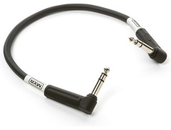 MXR DCIST01RR TRS Stereo Cable - Right Angle to Right Angle - 1 foot image 3