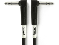 MXR DCIST01RR TRS Stereo Cable - Right Angle to Right Angle - 1 foot image 4