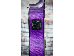 Lanikai QM-PUCET Tenor Ukulele with Cutaway & Electronics - Purple Stain image 4