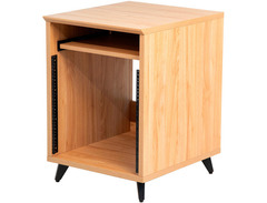 Gator Frameworks GFW-ELITEDESKRK-MPL Elite Series Desk 10U Rack - Natural Maple image 3