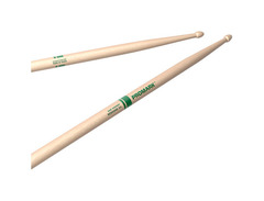 Promark Rebound Drumsticks - Hickory - Raw - 5A - Wood Tip image 2