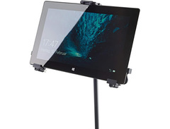 K&M 19790 Tablet PC Holder - 5/8" Mount for iPad/Tablet Height 222-334mm image 3