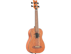Ortega Lizard Series LIZZY-BS-GB-L Left-Handed Uke Bass Mahogany image 3