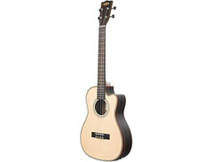 Kala KA-SSEBY-B-CE Baritone Ukulele, Striped Ebony image 3