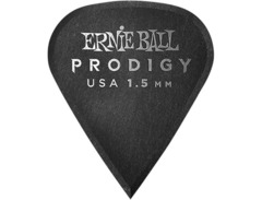 Ernie Ball Prodigy Guitar Picks 1.5 mm Black Sharp (6-pack) image 2