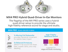 MX4 PRO Series Modular In-Ear Monitors image 3