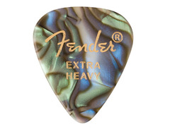 Fender 351 Extra Heavy Celluloid Picks - Abalone image 2
