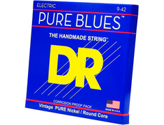 DR Strings PHR-9 Pure Blues Pure Nickel Electric Guitar Strings - .009-.042 Light image 3