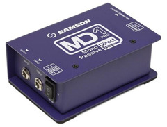 Samson MD1 Pro 1-channel Passive Instrument Direct Box image 2