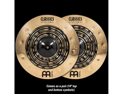 Meinl Cymbals 14 inch Classics Custom Dual Hi-hat image 2
