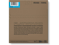 Dunlop DBFS45125 Stainless Steel Flatwound 5-String Bass Strings - Medium (45-125) image 2
