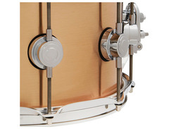 DW Brushed Bronze Snare Drum 14''x6.5'' image 2
