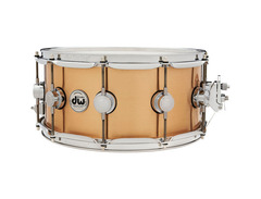 DW Brushed Bronze Snare Drum 14''x6.5'' image 3