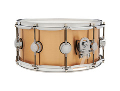 DW Brushed Bronze Snare Drum 14''x6.5'' image 4