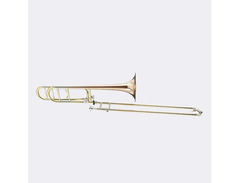 Blessing BTB-1488OR Performance Series Intermediate Tenor Trombone with Open Wrap F Attachment - Clear Lacquer image 2