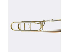 Blessing BTB-1488OR Performance Series Intermediate Tenor Trombone with Open Wrap F Attachment - Clear Lacquer image 3