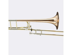 Blessing BTB-1488OR Performance Series Intermediate Tenor Trombone with Open Wrap F Attachment - Clear Lacquer image 4