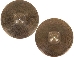 Meinl Cymbals 15 inch Byzance Big Apple Dark Hi-hat Cymbals image 3