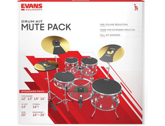 Evans SoundOff Complete Standard Set Drum and Cymbal Mutes image 2