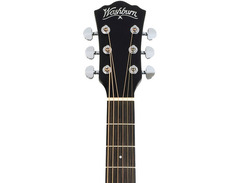 Washburn Deep Forest Ebony ACE Acoustic-electric Guitar image 3