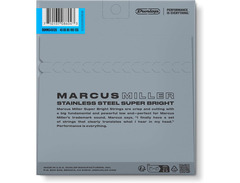 Dunlop DBMMS45125 Marcus Miller Super Bright Bass Guitar Strings - .045-.125 Medium 5-string image 2
