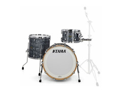 Tama Starclassic Walnut/Birch WBR32RZS 3-piece Shell Pack - Charcoal Onyx image 2
