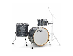 Tama Starclassic Walnut/Birch WBR32RZS 3-piece Shell Pack - Charcoal Onyx image 3