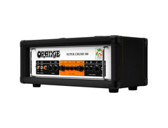 Orange Super Crush 100 - 100-watt Solid-state Head, Black image 3
