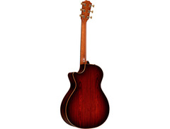 Taylor Custom #2 Cocobolo Grand Concert Acoustic-Electric Guitar Shaded Edge Burst image 2