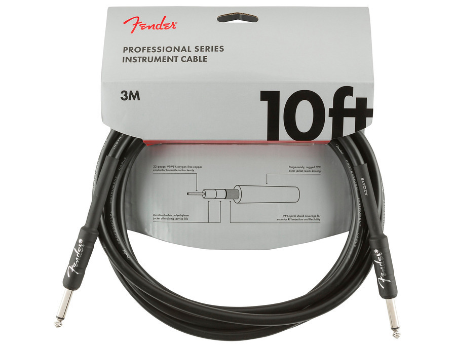 Fender Professional Series Straight to Straight Instrument Cable - What ...