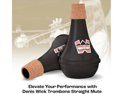Denis Wick DW5526 Practice Mute for Trumpet - Aluminum image 3