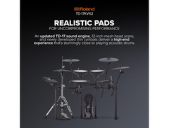 Roland V-Drums TD-17KVX Gen 2 Electronic Drum Set image 3