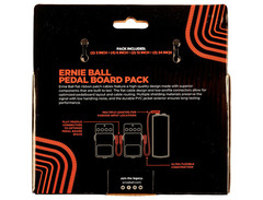 Ernie Ball P06404 Flat Ribbon Pedalboard Patch Cable - Right Angle to Right Angle - Multipack Red image 2