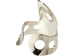 Dunlop Nickel Silver Finger and Thumbpicks - .025 inch (5-pack: 4 Fingerpicks, 1 Thumbpick) image 3