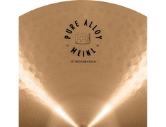 Meinl Cymbals 16 inch Pure Alloy Medium Crash Cymbal image 3