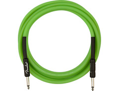 Fender 0990810119 Professional Series Glow in the Dark Green Instrument Cable - 10 Feet image 2