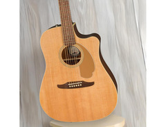 Fender California Redondo Player Acoustic-Electric Guitar Natural image 2