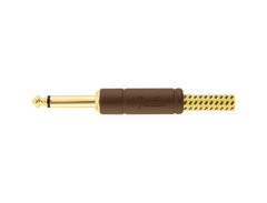 Fender 0990820094 Deluxe Series Straight to Straight Instrument Cable - 5 foot Tweed image 2