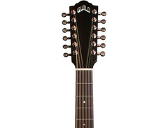 Guild F-2512Ce Deluxe 12-String Cutaway Jumbo Acoustic-Electric Guitar Antique Burst image 3